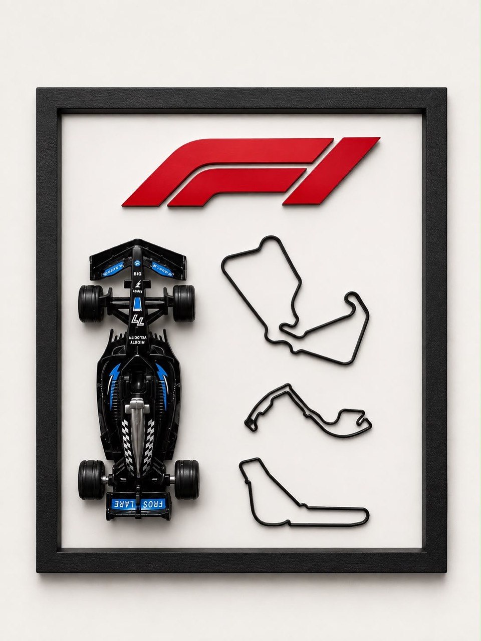 F1 combo with frame